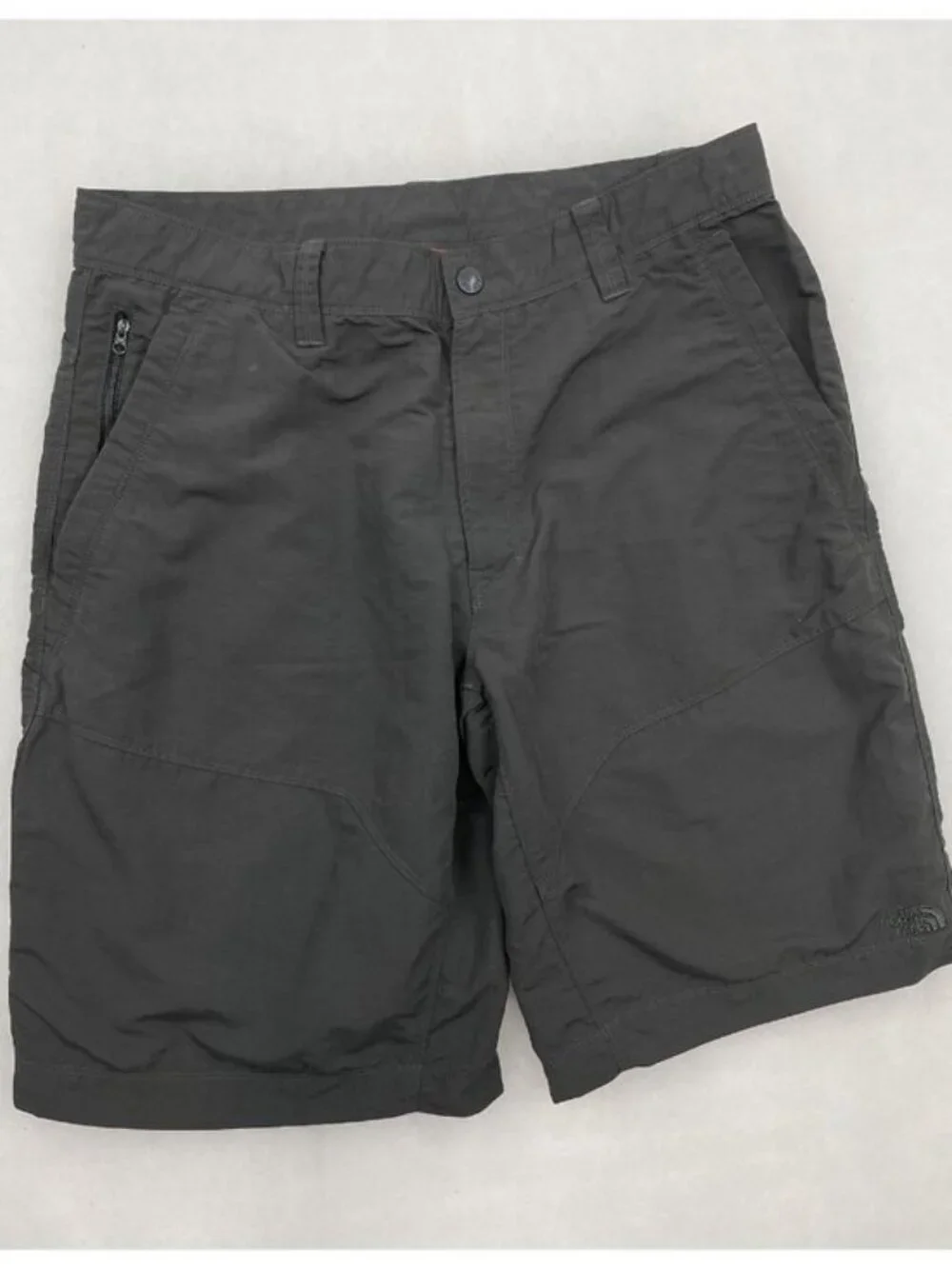 The North Face Paramount Cargo Shorts Granite Grey Nylon Hiking Technical Men 34